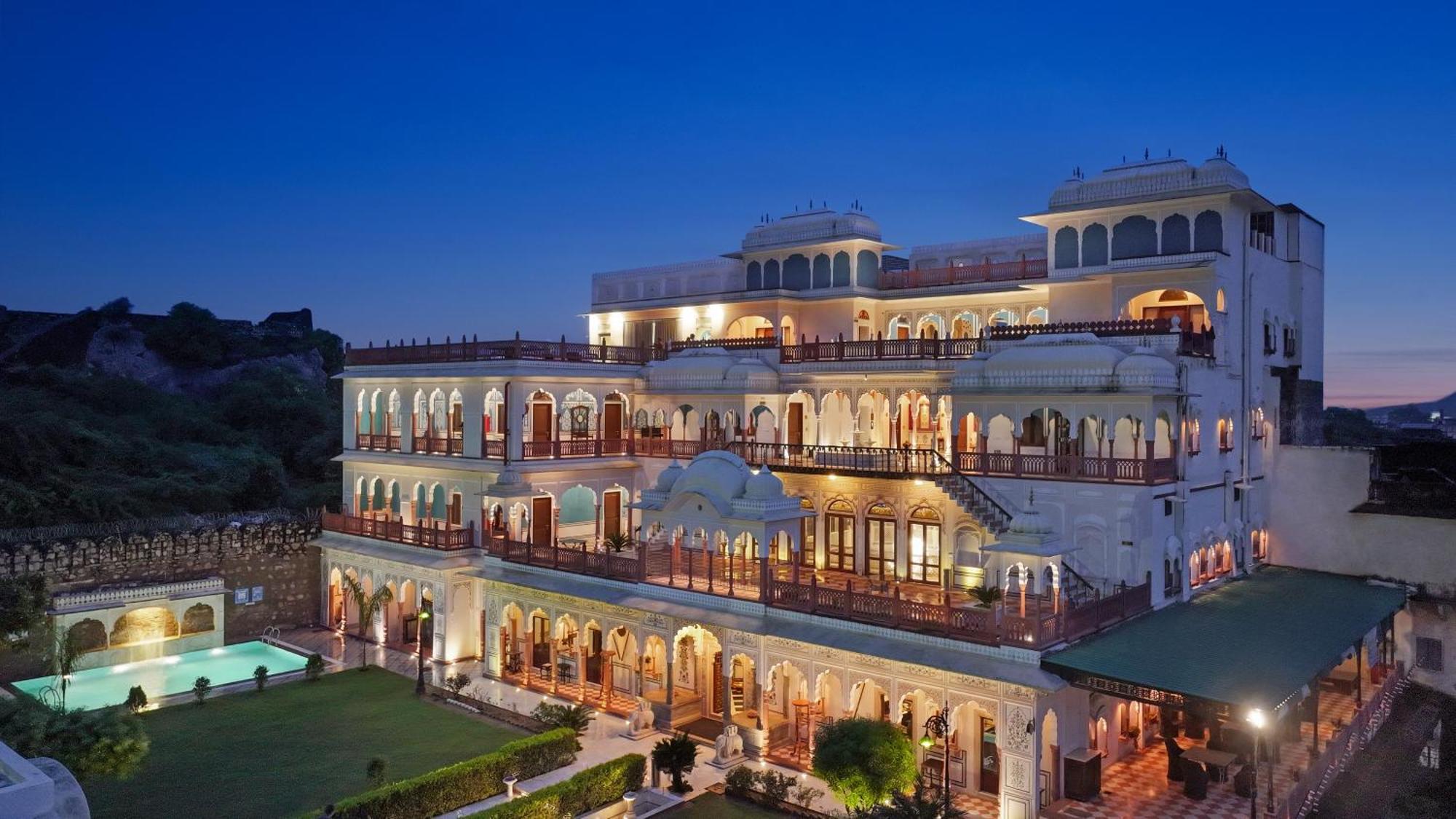Готель Shahpura Haveli Екстер'єр фото